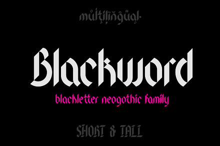 Blackword NeoGothic