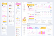 Learning Management System Dashboard, an UI Kit Template by peterdraw (Thumbnail 7 of 7)