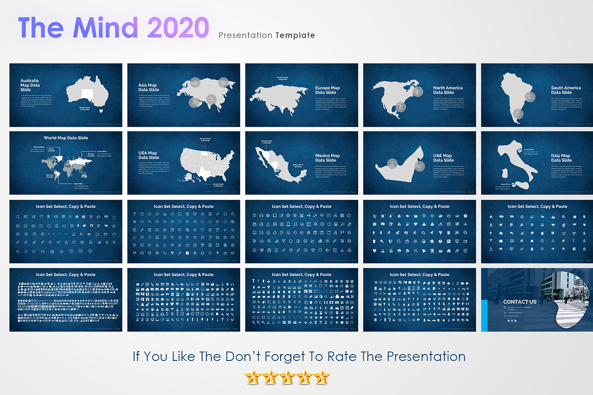 The Mind Power Point Template, a Presentation Template by GraphicBerg (Photo 4 of 5)
