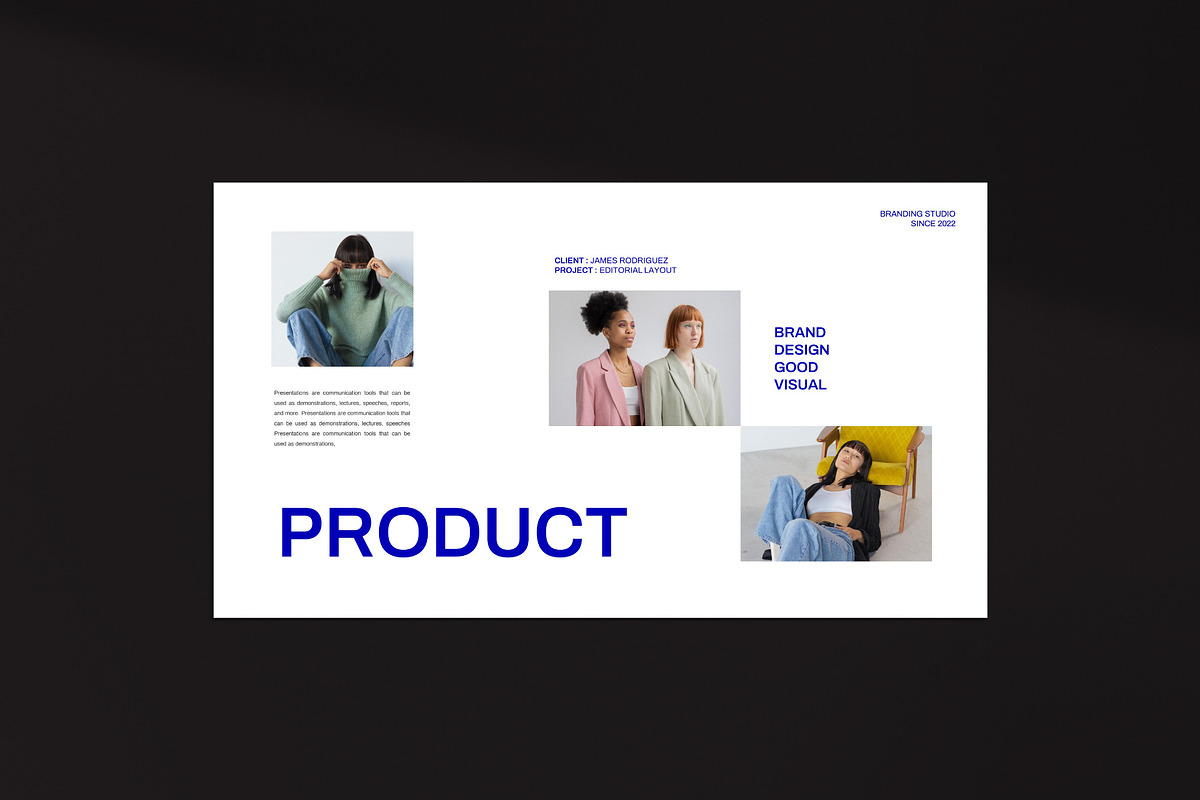 Imagine Brand - PowerPoint, a Presentation Template by Twntysix (Photo 3 of 8)