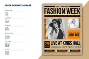 Fashion Flyer Template, a Flyer Template by OWPictures (Thumbnail 1 of 5)