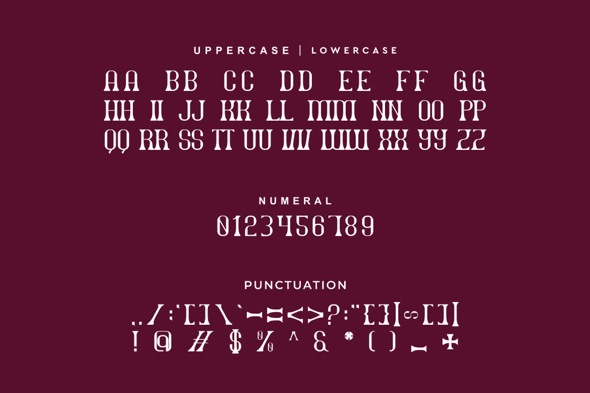 Daxokur - Retro Serif Font, a Slab Serif Font by Iqsiart Studio (Photo 6 of 7)