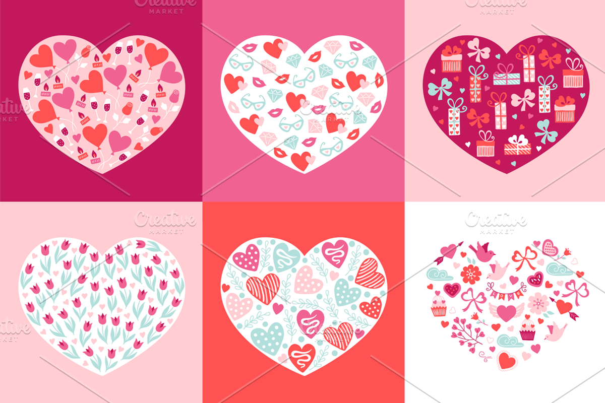 12 Valentine Hearts, an Object Graphic by miumiu (Photo 3 of 4)