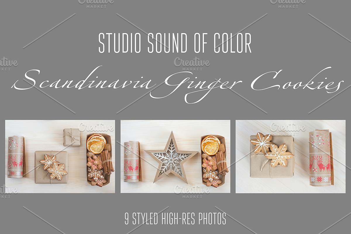 Scandinavian ginger cookies, a Holiday Photo by Sound of Color (Photo 4 of 7)