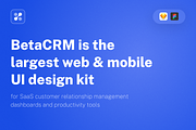 BetaCRM - SaaS Web UI Kit, an UI Kit Template by WhiteUI.Store (Thumbnail 2 of 13)