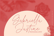 Juliette Style - Monoline Font, a Sans Serif Font by HIRO.std (Thumbnail 8 of 11)