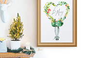 Hello Christmas. Watercolor Kit., a Decorative Illustration by OctopusArtis (Thumbnail 10 of 12)