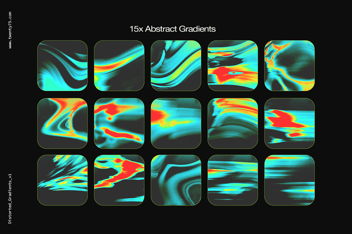 Distorted Gradients, a Graphic by Twenty75 (Photo 4 of 10)