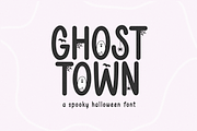 Ghost Town | Spooky Halloween Font, a Handwritten Font by KA Designs (Thumbnail 1 of 11)