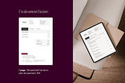 Template Devis & FactureGraphistes, a Presentation Template by MargauxQuercy (Thumbnail 5 of 5)