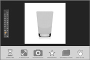 Clear Glass Cup Mockup, a Product Mockup by Bruno's Shop (Thumbnail 2 of 3)