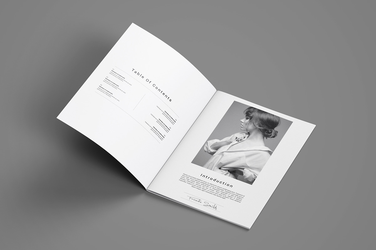 Portfolio Brochure Template, a Brochure Template by crazyOWL (Photo 3 of 6)