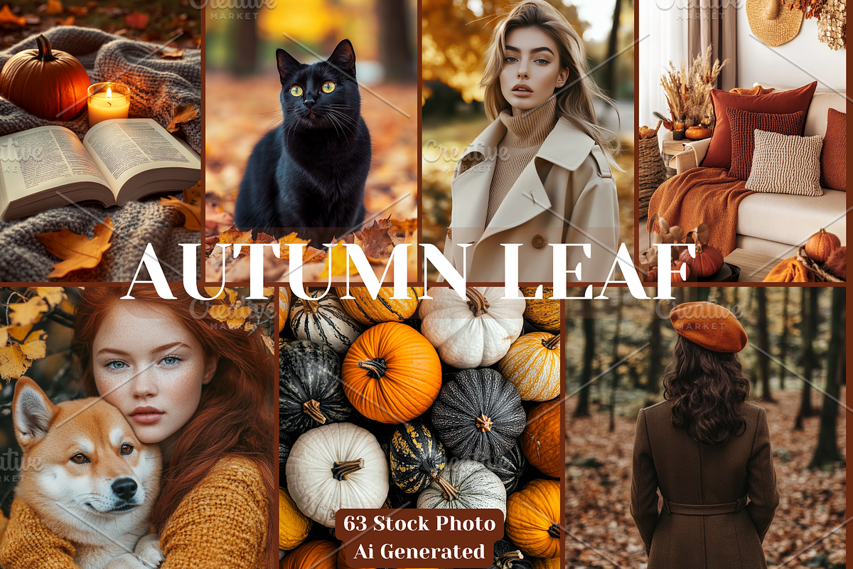Autumn leaf luxury images, a Beauty & Fashion Photo by MarkoPresets (Photo 7 of 7)
