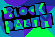 Blockino: Opentype-SVG Color Font, a Font by Haäfe & Haph (Thumbnail 5 of 6)