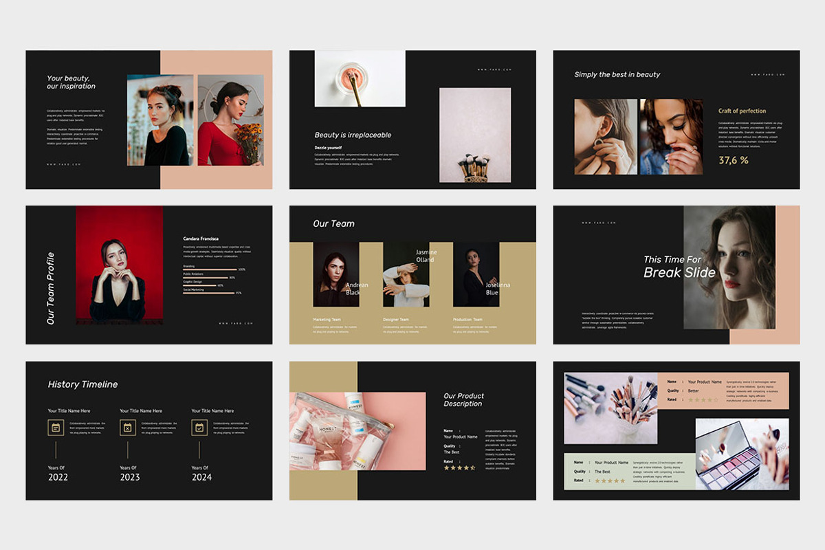 Faro : Beauty Clinic Keynote, a Presentation Template by Punkl Camp (Photo 3 of 9)