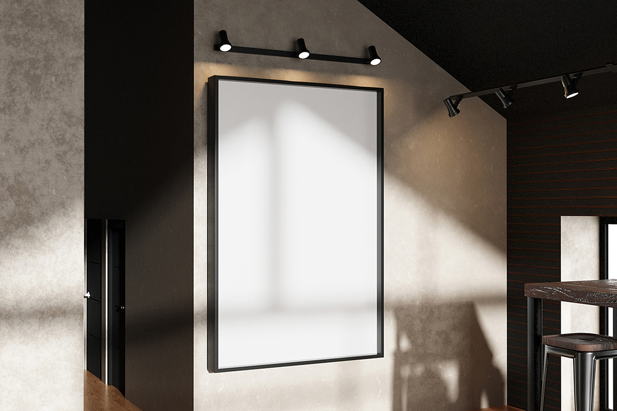 Wall Digital Screen & Poster Mockup, an Advertising Mockup by Symie Design (Photo 4 of 5)