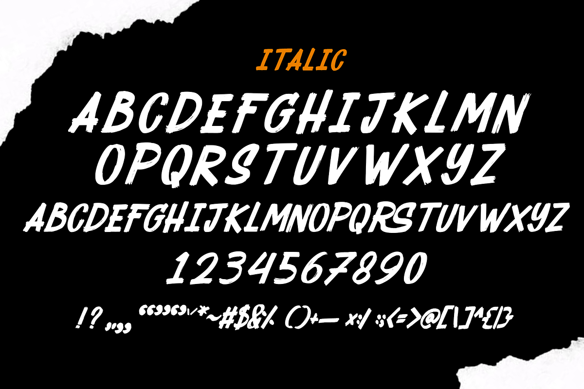 RAIZOR brush font, a Blackletter Font by dansdesign (Photo 4 of 7)