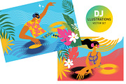 DJ illustrations set, a Person Illustration by lenlis (Thumbnail 10 of 13)