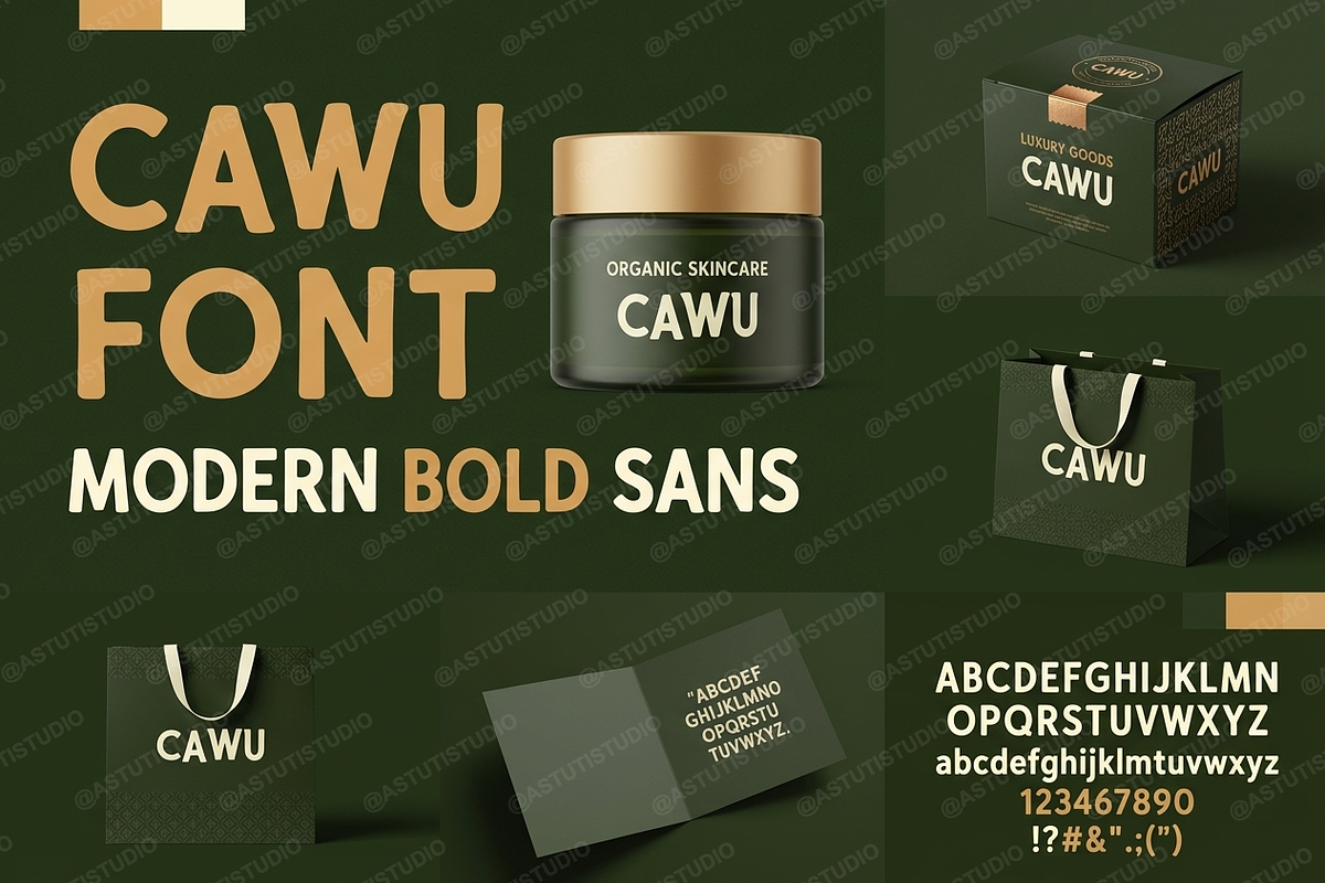 Cawu - Elegant Minimalist Serif, a Serif Font by Astuti Studio (Photo 13 of 25)