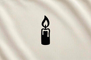 Candle Flame Vector, an Object Illustration by Vectorium Studio (Thumbnail 3 of 4)