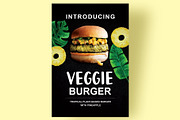 Introducing Veggie Burger PSD Flyer, a Poster Template by Love Giftery (Thumbnail 1 of 2)