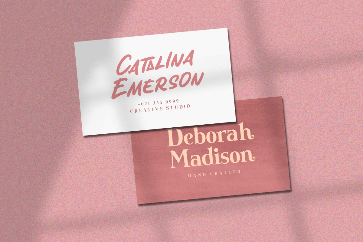 Melina Davidson - Organic Font Duo, a Handwritten Font by Letterhend Studio (Photo 3 of 11)