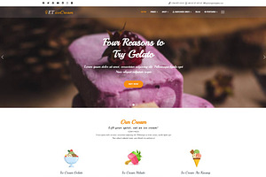 ET IceCream -IceCream Store WP Theme