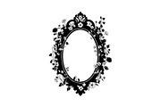 Vintage Ornate Oval Frame Bundle, an Illustration by jahid234 (Thumbnail 24 of 31)