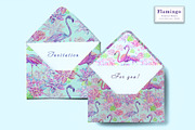 Flamingo Seamless pattern, a Pattern Graphic by Alena Lazareva (Thumbnail 9 of 10)