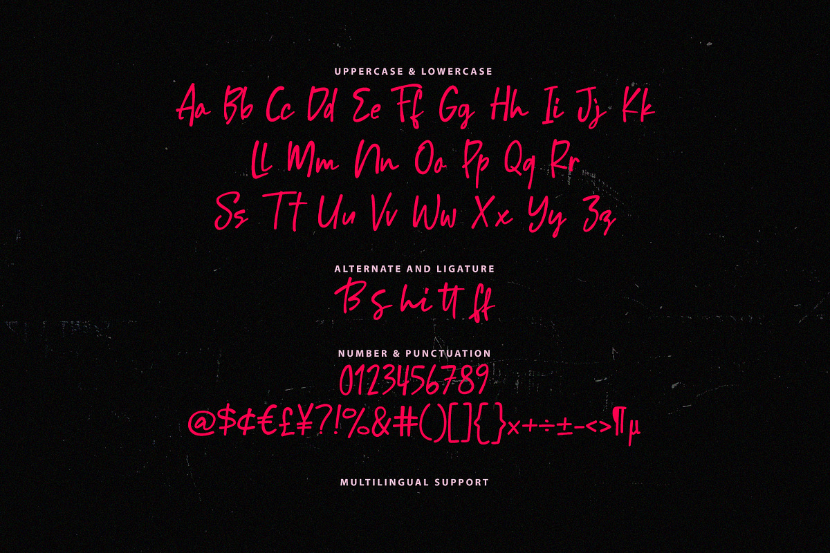 Batty Chips Handwritten Signature, a Handwritten Font by Maulana Creative (Photo 4 of 7)