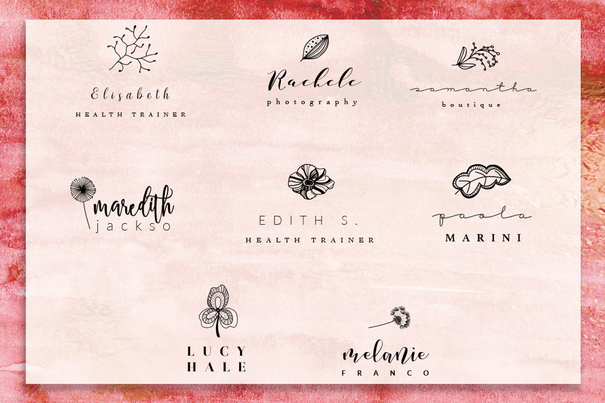 La Floraison Pack, a Branding & Logo Template by IsikChic (Photo 7 of 9)