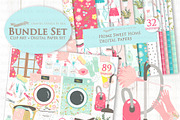 Cleaning, Household Chores, an Illustration by Mia's Graphic Design (Thumbnail 2 of 9)