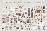 Charming Christmas card, map creator, a Seasonal Illustration by Tabita's shop (Thumbnail 3 of 15)