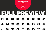 100 Essential Icons - Solid Style, a Solid Icon by Designerbundle (Thumbnail 3 of 3)