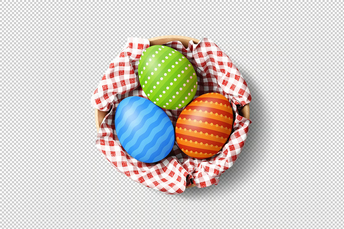 Easter Eggs Mockup, a Product Mockup by zpackcreative (Photo 4 of 4)