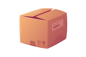 Cardboard Box as Paper Packaging