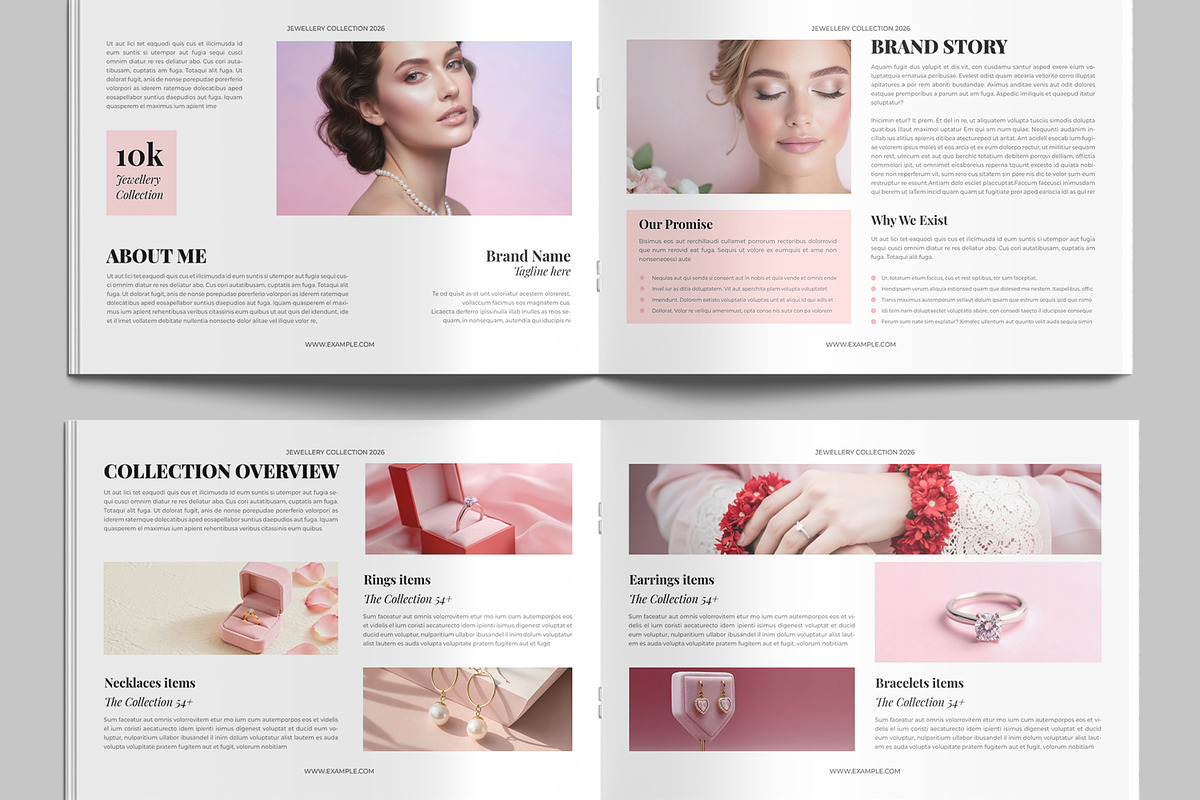 Jewellery Catalog and Lookbook, a Print Template by MightyDesign (Photo 4 of 9)