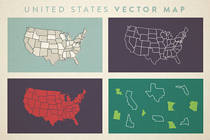 United States Vector Map