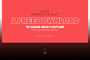 Sahar Light (Roman & Italic), a Sans Serif Font by Lella7 (Thumbnail 7 of 7)