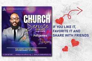 Church Flyer Canva Template