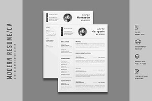 256. Modern Resume Template