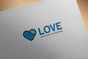 Love Logo, a Branding & Logo Template by ONESADYA (Thumbnail 2 of 2)
