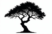 20 Black Tree Silhouettes Bundle, an Illustration by Gaye Art (Thumbnail 3 of 21)
