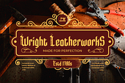 Rengkox, a Blackletter Font by twinstd (Thumbnail 10 of 13)