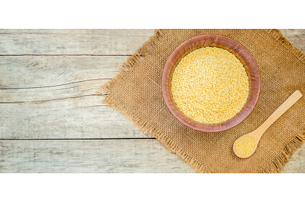 couscous in teralke on the table, a Food & Drink Photo by yanadjana