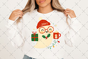 Cute Boujee Ghost Christmas, an Illustration by Craft Nest (Thumbnail 6 of 6)