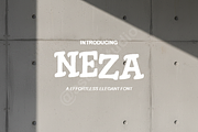Neza - Elegant Modern Sans Serif, a Font by Astuti Studio (Thumbnail 1 of 16)