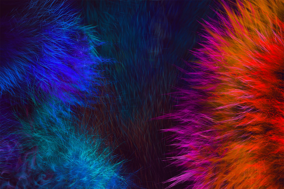 28 Realistic FUR Procreate Brushes, a Brush Add-On by Eldar Zakirov's (Photo 6 of 10)