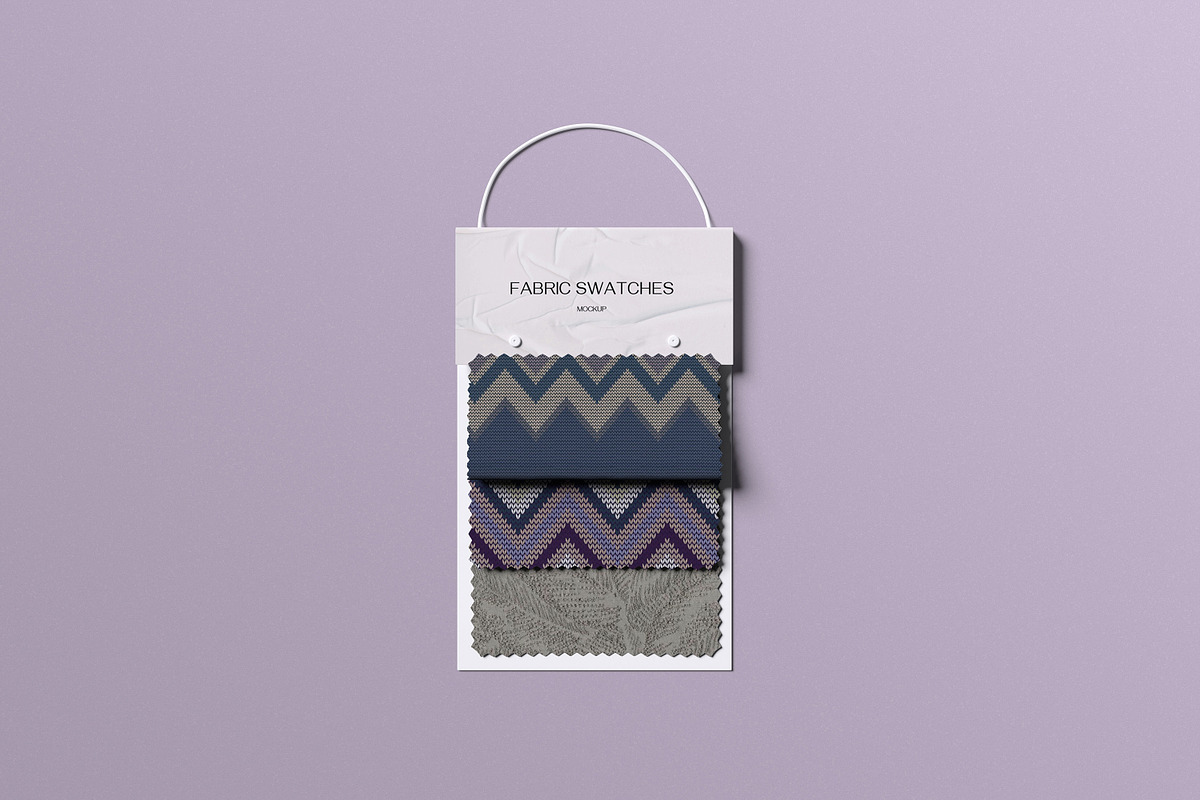 Fabric swatches mockup, a Merchandise Mockup by xavier_studio (Photo 5 of 5)