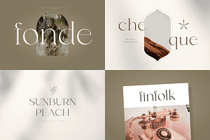 Unique & Classy Modern Font Bundle